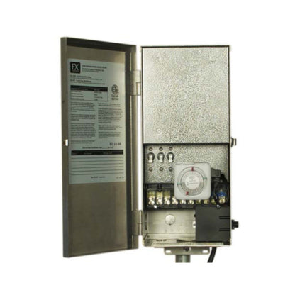 FX Luminaire 600 Watt PX Multi-Tap Transformer, Stainless Steel - PX600SS