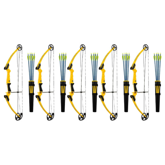 Genesis Archery Original Right Hand Compound Bow Kit w/Arrows & Quiver (5 Pack) - 323587