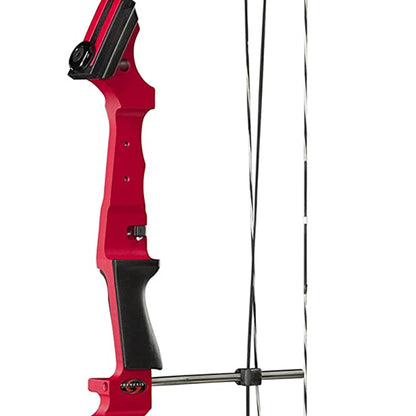 Genesis Archery Compound Bow Adjustable Sizing for Right Handed, Red (4 Pack) - 323624