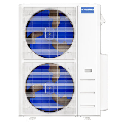 MRCOOL DIY 5th Gen Mini Split - 6-Zone 48,000 BTU Ductless Air Conditioner and Heat Pump Condenser with 9K + 6K + 6K + 6K + 6K + 6K Ceiling Cassette Air Handlers