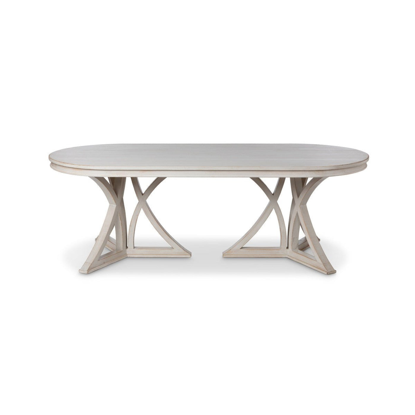 Park Hill Collections Coastal Cottage Delray Oval Dining Table - EFT20117