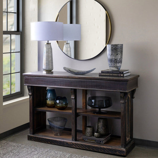 Park Hill Collection Urban Living Delany Grinded Glass Lamp - ELT10026