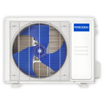 MRCOOL DIY® 5th Gen E Star 18,000 BTU Single Zone Mini Split Complete System with Ceiling Cassette Air Handler, 25 Ft. Line Set, 230V  - DIY-18-HP-CM-230D25-O