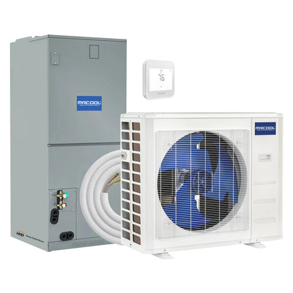 MRCOOL VersaPro 2nd Gen Central Split System with 36K BTU, 3 Ton, 16.1 SEER2, Heat Pump Condenser and Ducted Air Handler with 35 Ft. R-454B No-Vac Lineset  - MVP-36-HP-230A35