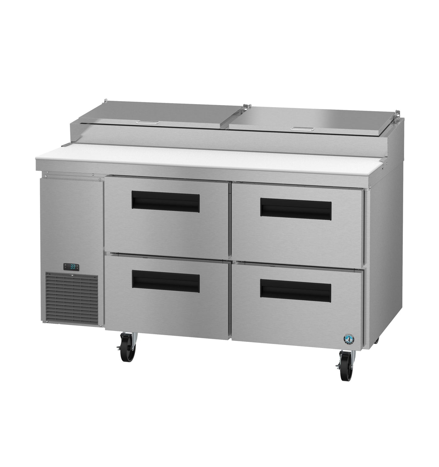 Hoshizaki PR60B-D4 | 60" Wide 4 Drawer Pizza Prep Table - PR60B-D4