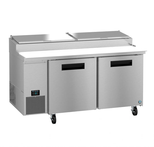 Hoshizaki PR67B | 67" Wide 2 Door Pizza Prep Table - PR67B