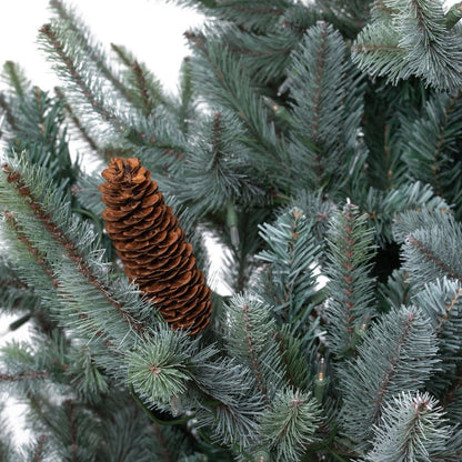 Park Hill Collection Tree Lot 12' Slim Blue Spruce Tree with LED Lights - XPQ90688