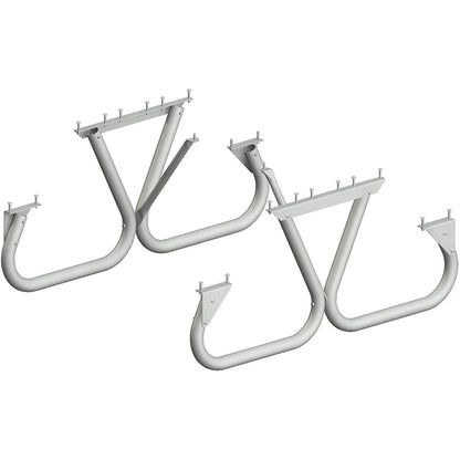 Pilot Rock 2 Pack 6'/8' Outdoor Steel Non Tip Picnic Table Leg Kits (Frame Only) - 415897