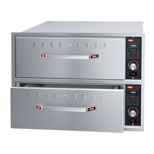 Hatco 28" Stainless Steel Built-In 2-Drawer Warmer - 120V, 1 Phase -  HDW-2B