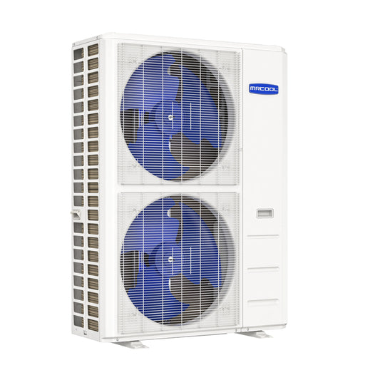 MRCOOL Hyper Heat 2nd Gen 60K BTU, 5 Ton, 16 SEER2 Heat Pump Condenser and Ducted Air Handler with 15W Heat Kit  - C60HP230BL00H15