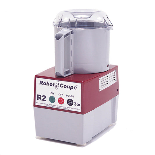 Robot Coupe R2B Food Processor with 3 Liter Gray Bowl - RCR2B
