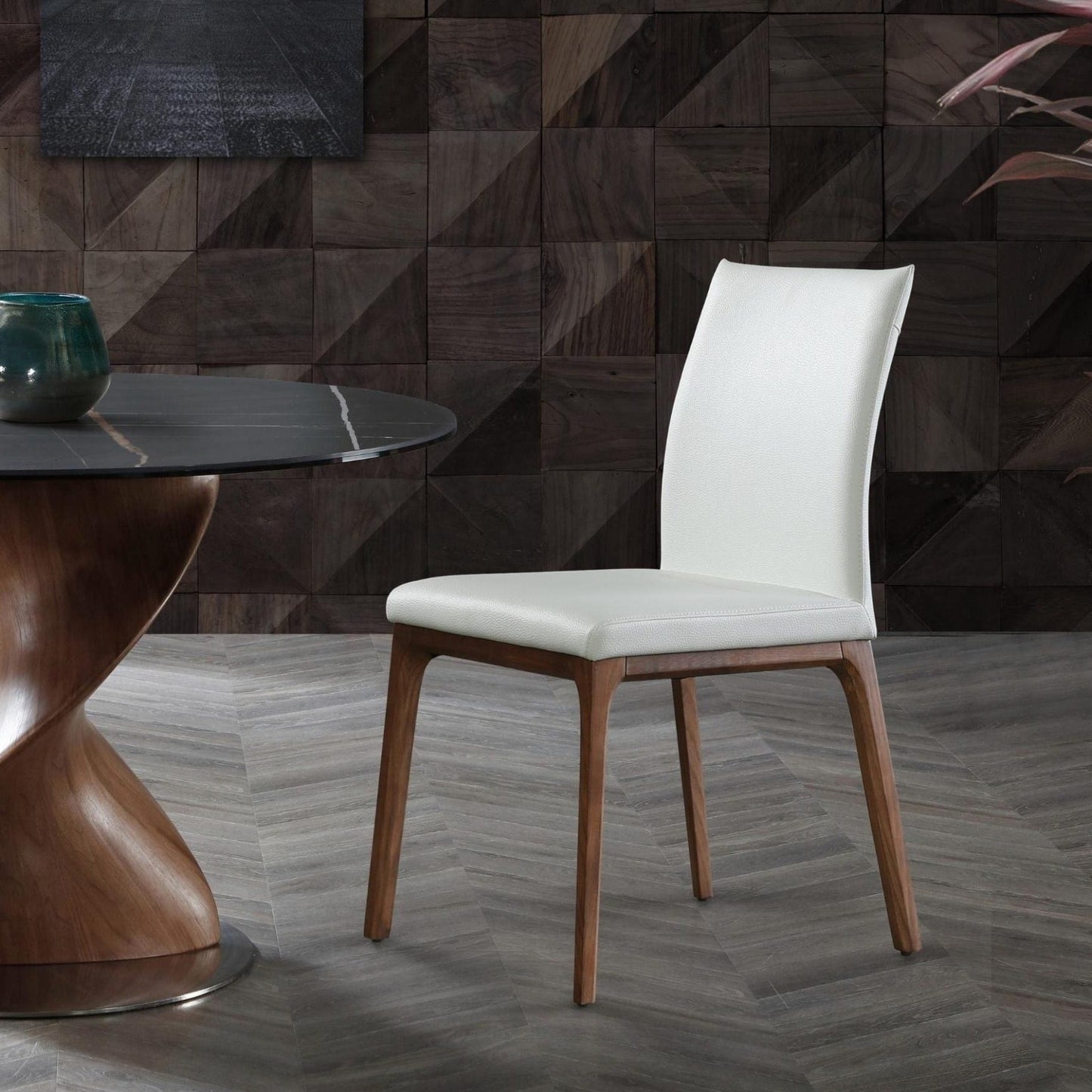 Whiteline Mods - Stella Dining Chair DC1454 - DC1454-GRY/TAU