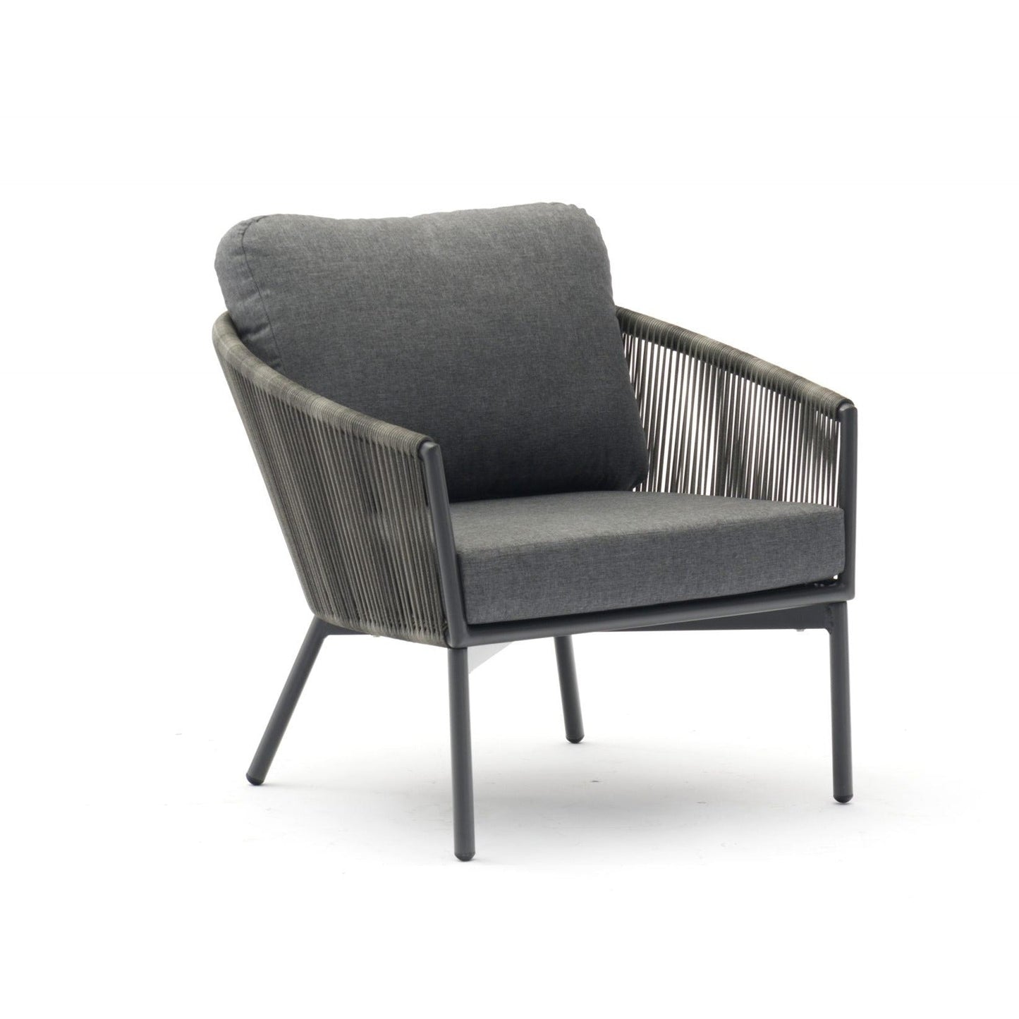 Whiteline Mods - Yarrow Chair and Ottoman CH1734 - CH1734-GRY